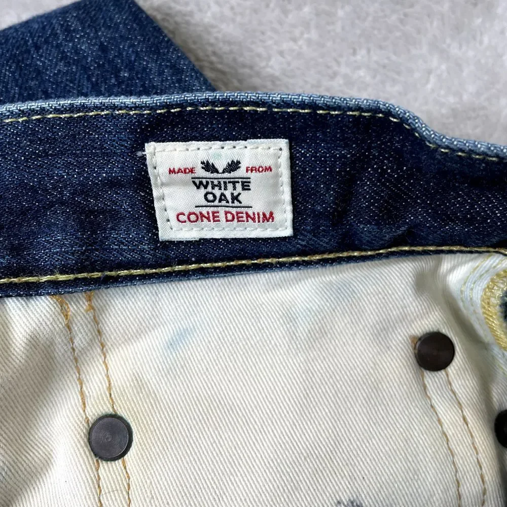 Need Supply x Tellason Denim Jean Men 30x29 Blue Selvedge Redline White Oak RARE